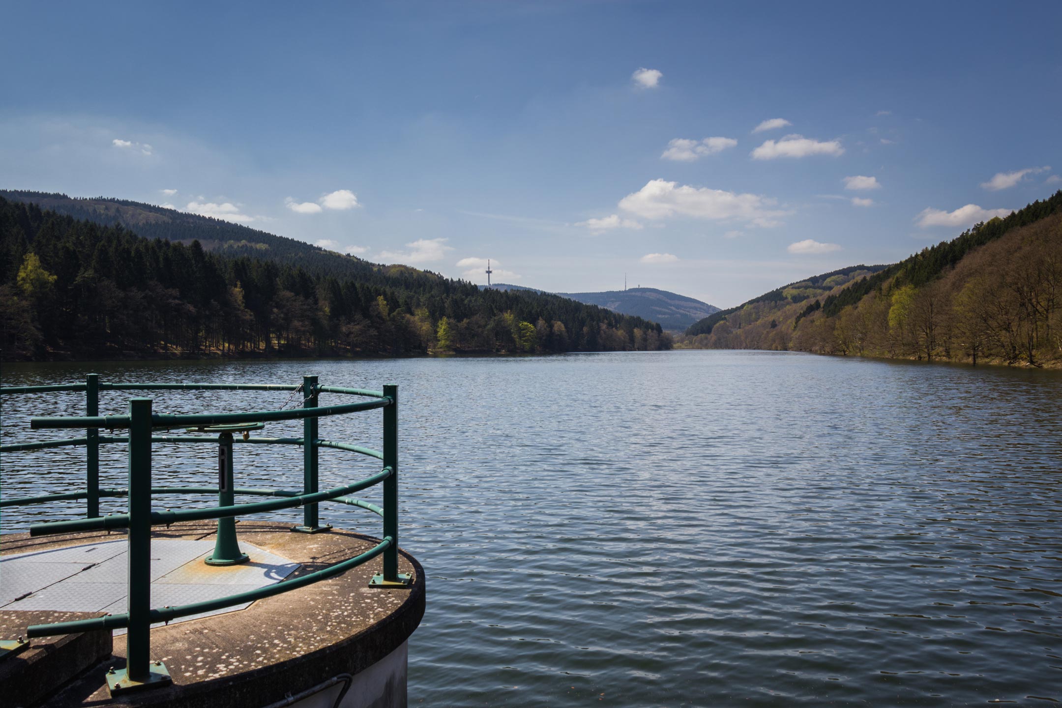 Oestertalsperre in Plettenberg im Märkischen Sauerland