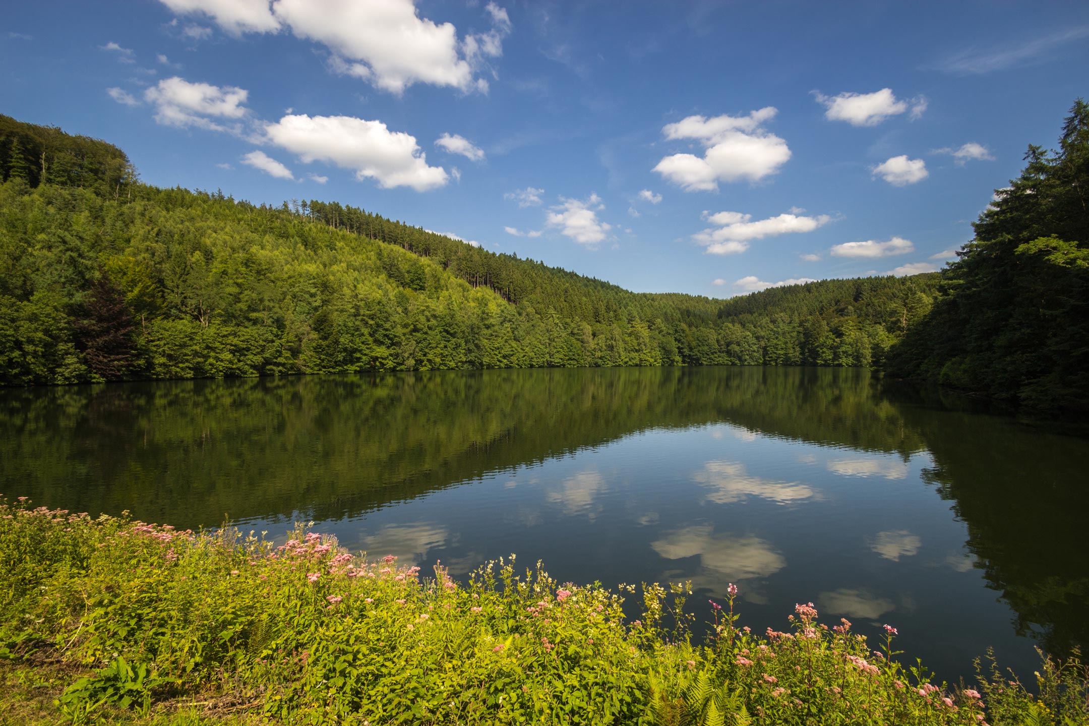 Versetalsperre in Lüdenscheid im Märkischen Kreis