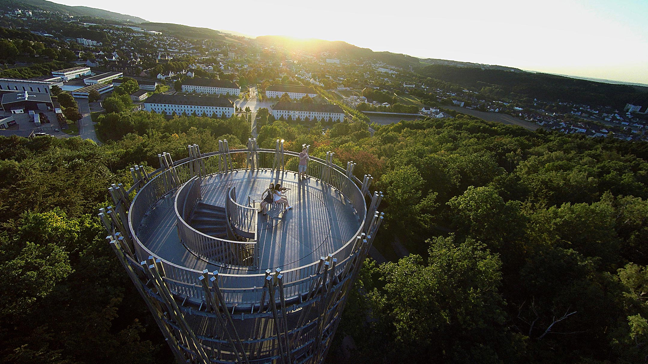 Jübergturm im Sauerlandpark Hemer im Märkischen Kreis 