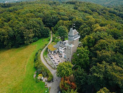 Danzturm in Iserlohn auf dem Fröndenberg im Märkischen Kreis