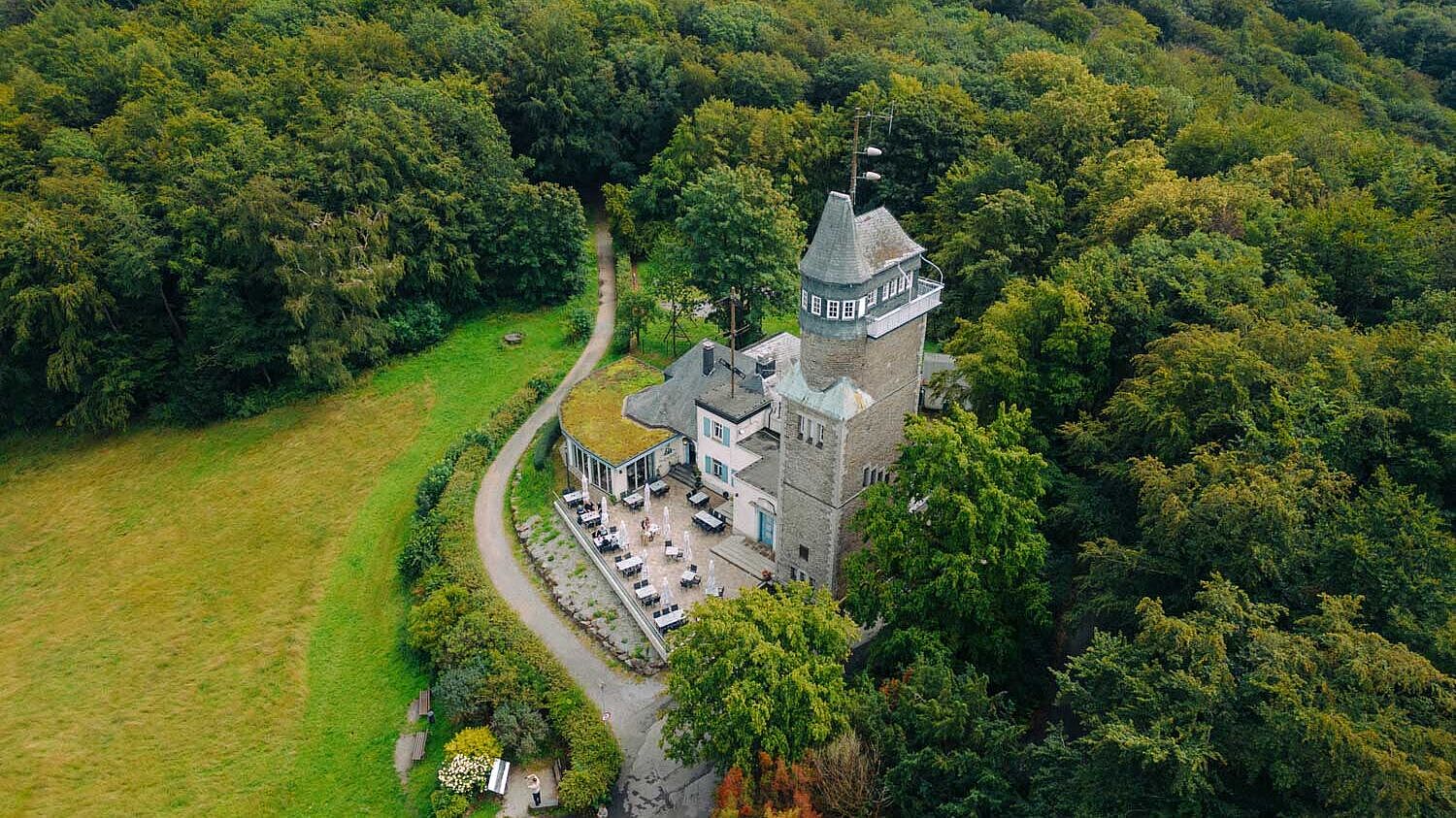 Danzturm in Iserlohn auf dem Fröndenberg im Märkischen Kreis