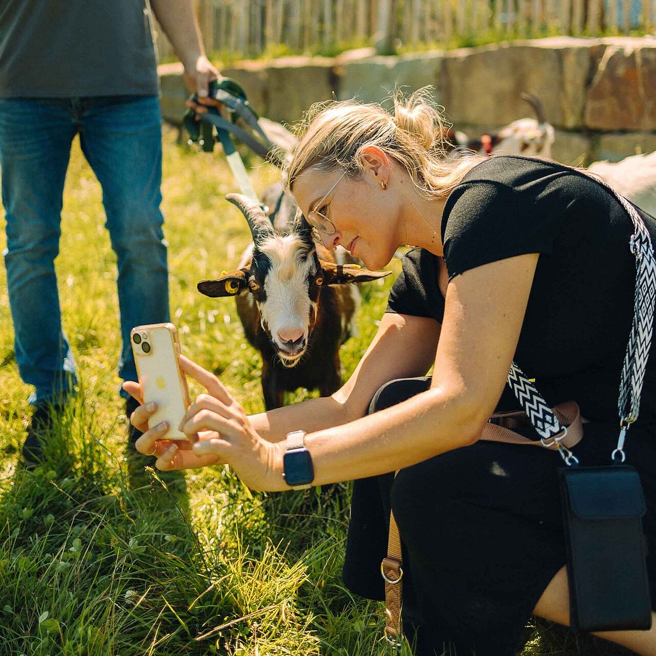 Wandern mit Ziegen mit Ziege2go in Schalksmühle im Märkischen Sauerland