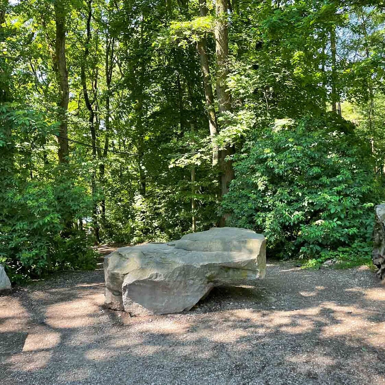 Badestelle an der Glörtalsperre im Märkischen Sauerland