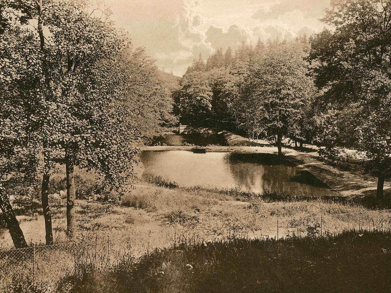 Iserlohner Stadt-Teiche zur Zeit von Ernst Danz