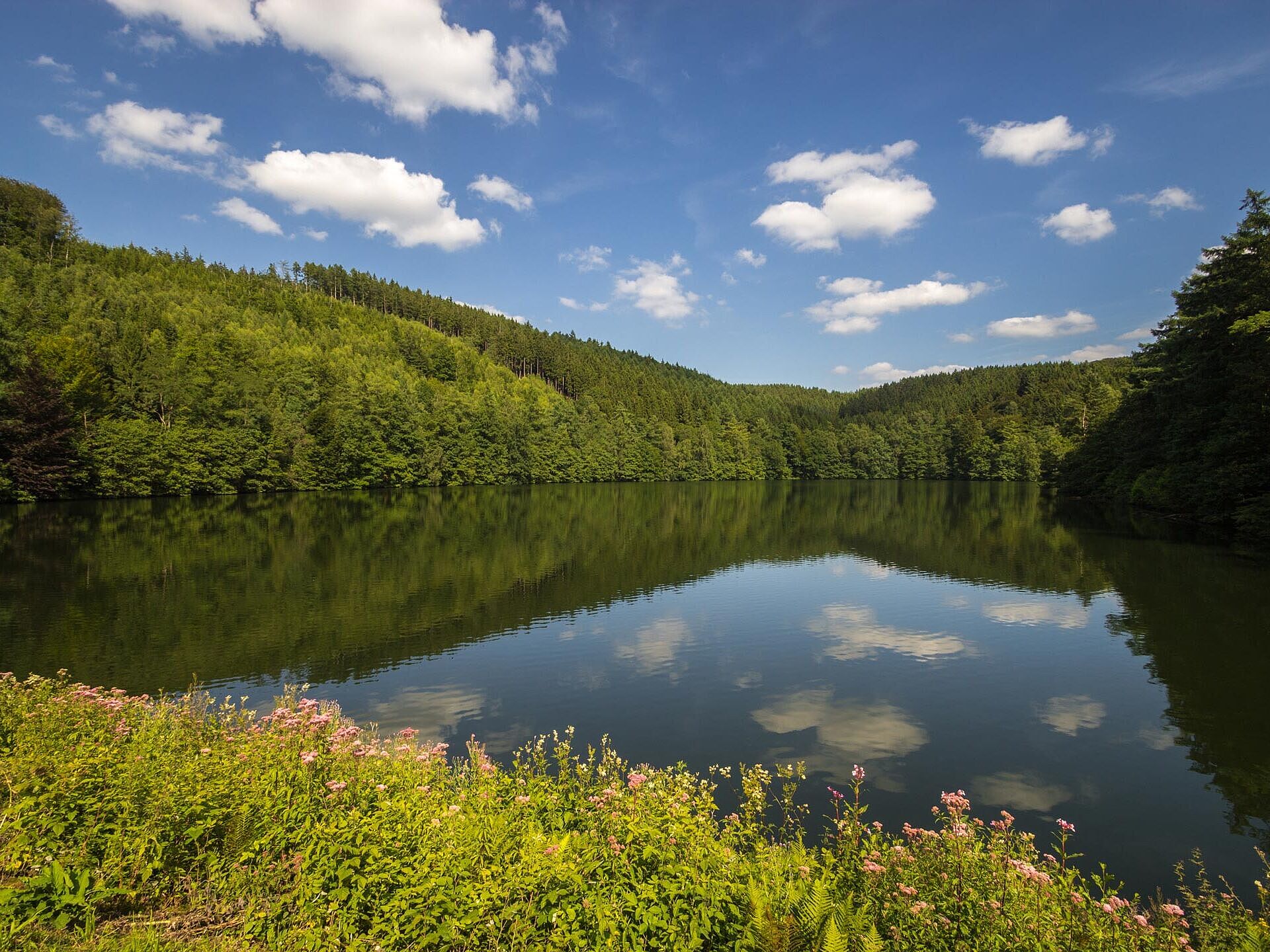 Versetalsperre in Lüdenscheid im Märkischen Kreis