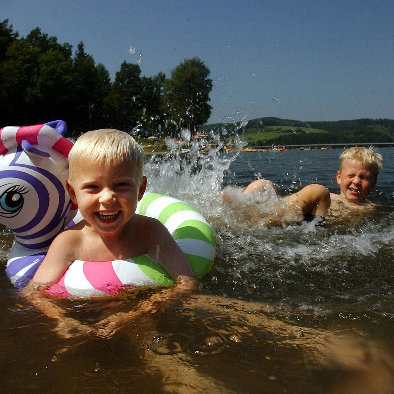 Baden im Listersee 