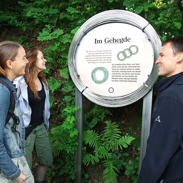 Wandern auf dem Drahthandelsweg im Märkischen Kreis 