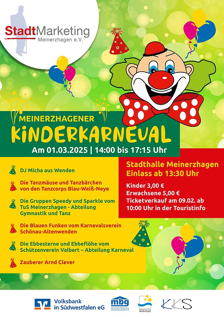 Kinderkarneval 2025