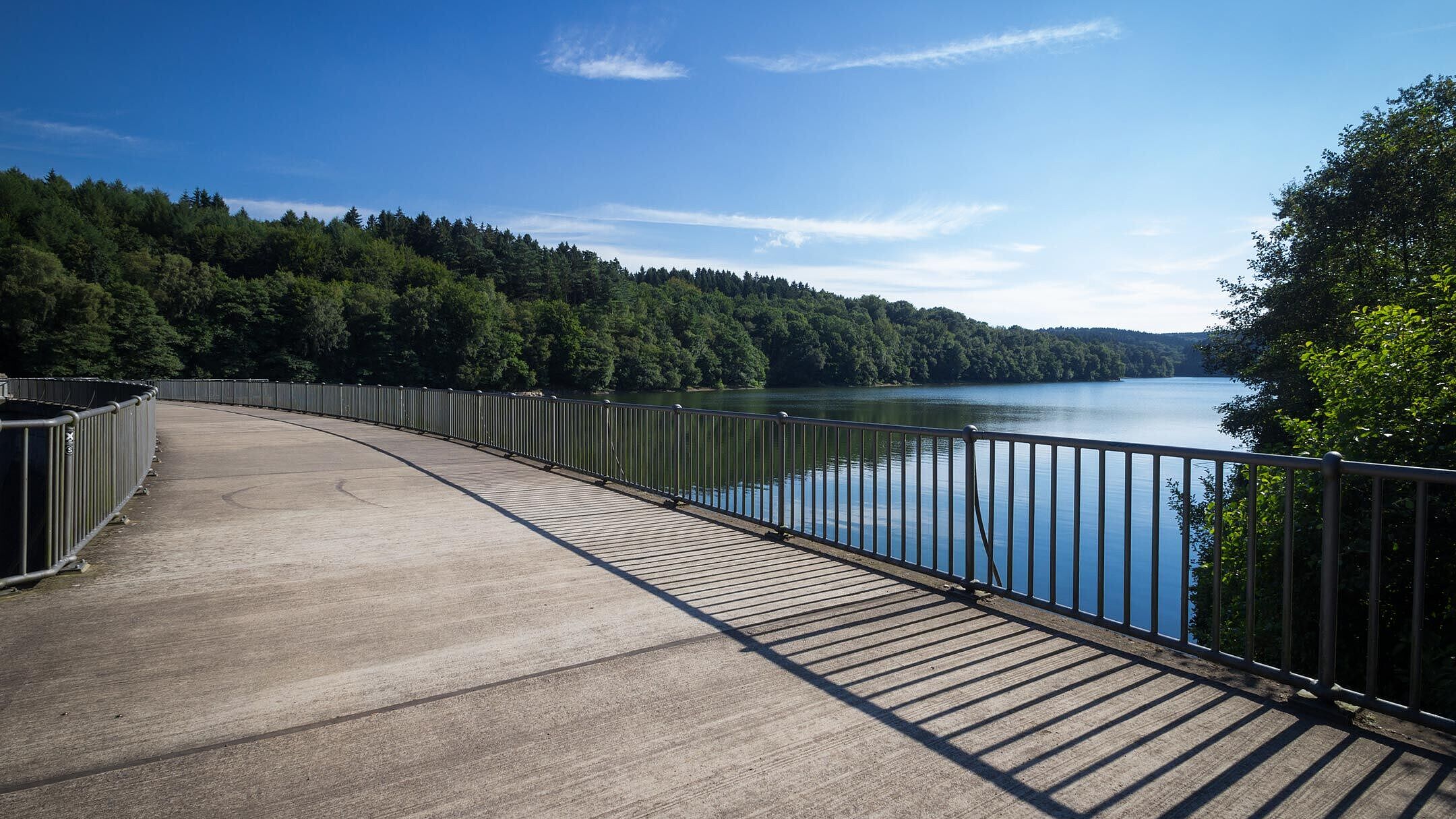 Glörtalsperre in Schalksmühle im Märkischen Sauerland