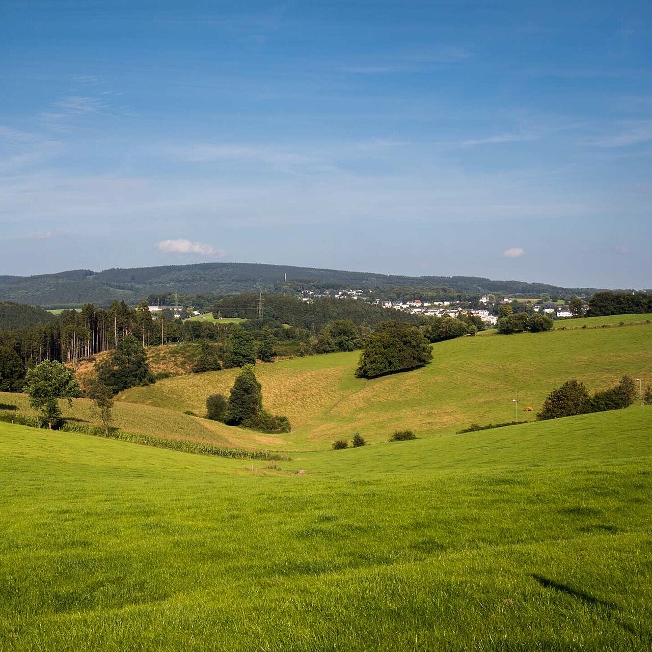 Meinerzhagen Blick in die Landschaft