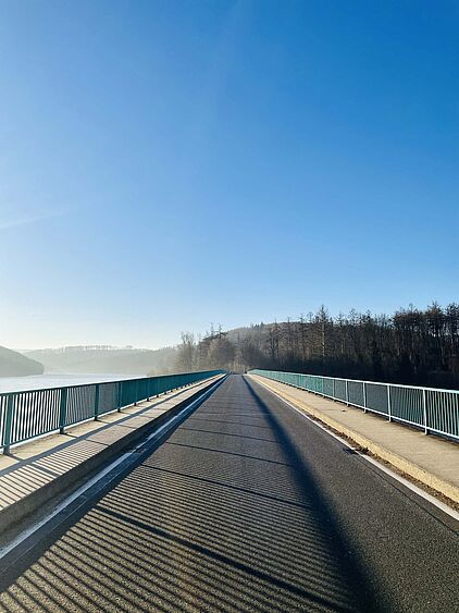 Klarner Brücke über die Versetalsperre