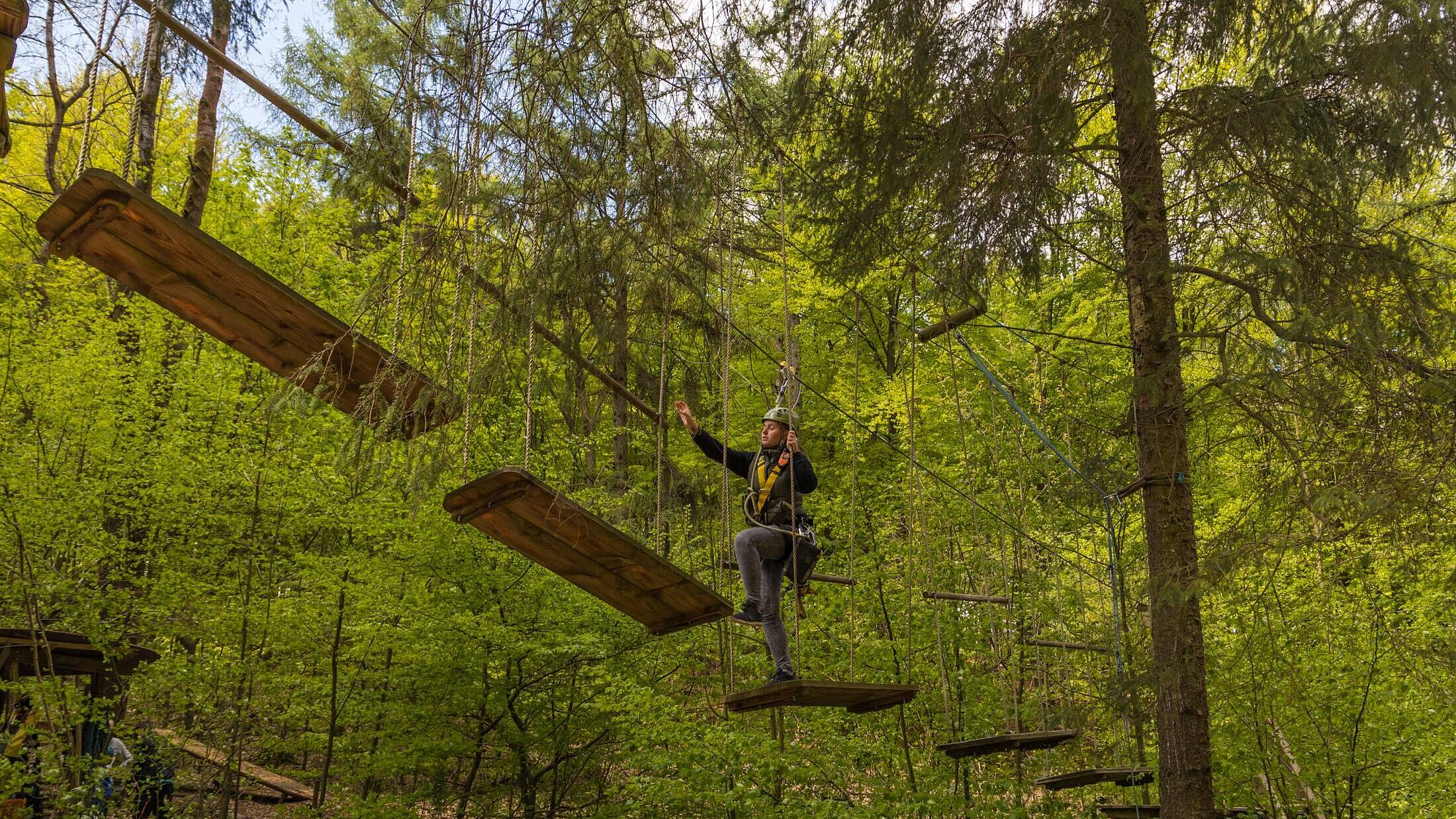  Kletterwald Halver im Märkischen Kreis