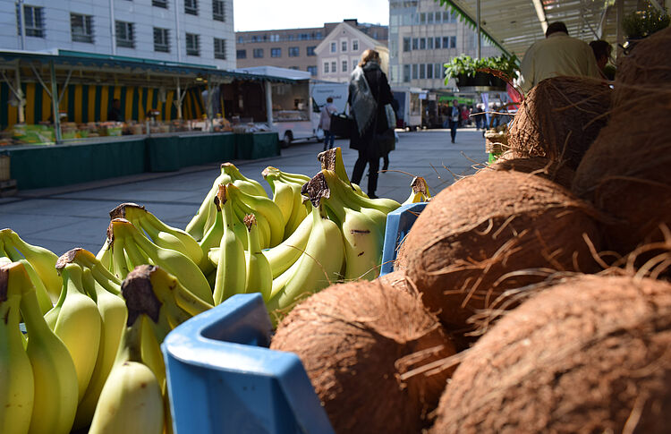 Wochenmarkt Lüdenscheid Obst