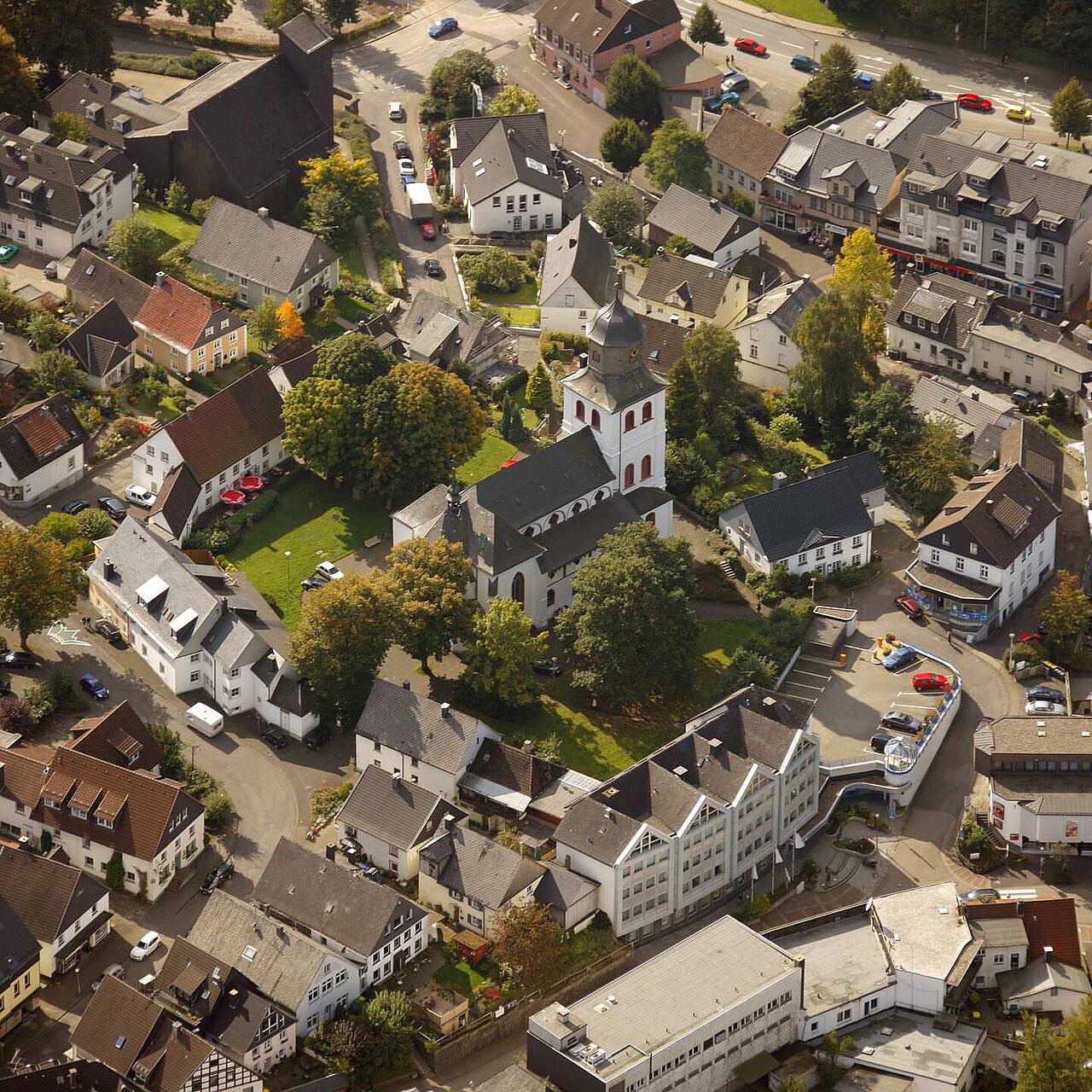 Luftbild von Meinerzhagen im Märkischen Sauerland