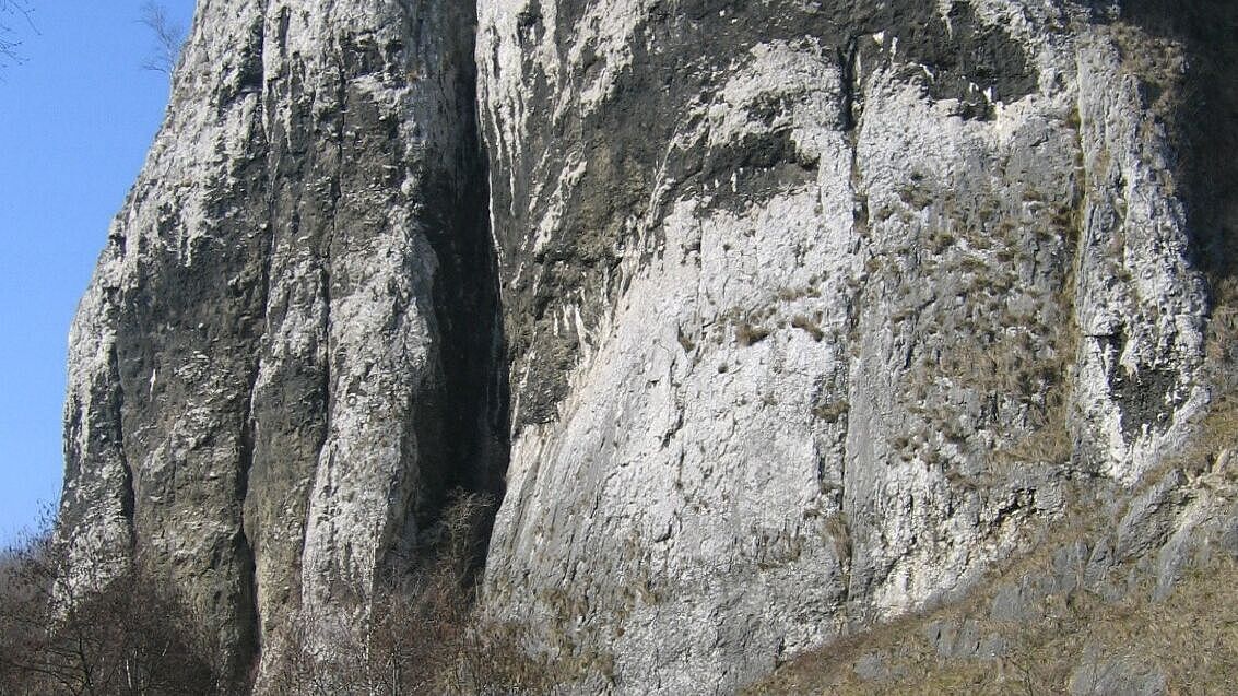 Felsenformation Pater und Nonne in Iserlohn im Märkischen Sauerland