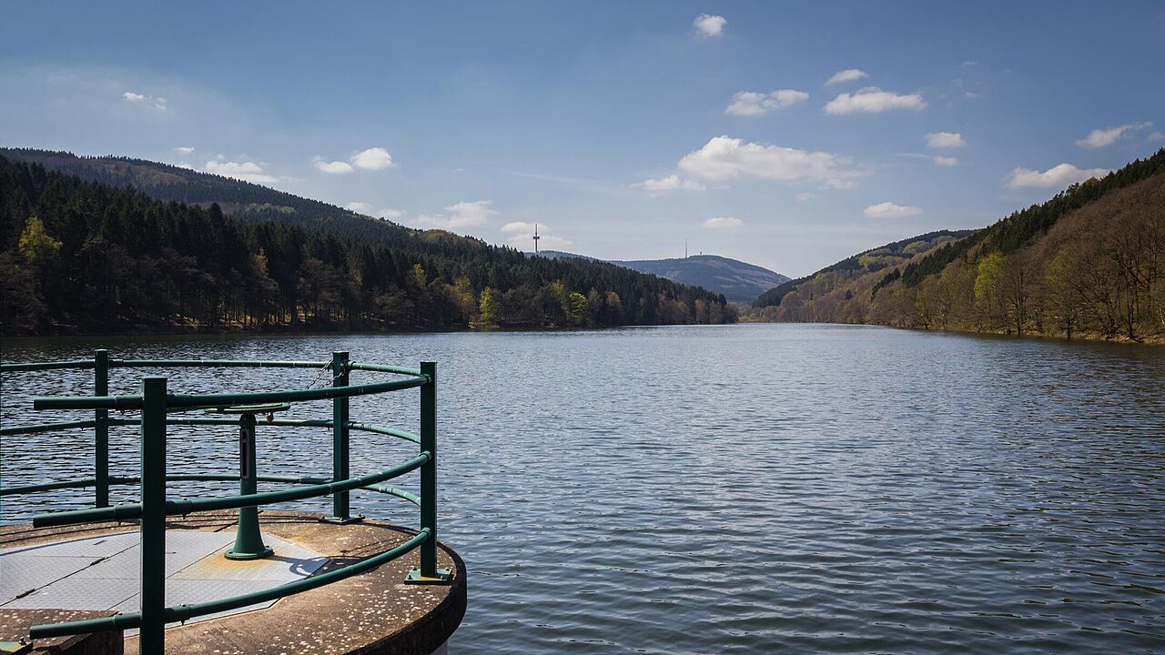 Oestertalsperre in Plettenberg im Märkischen Sauerland