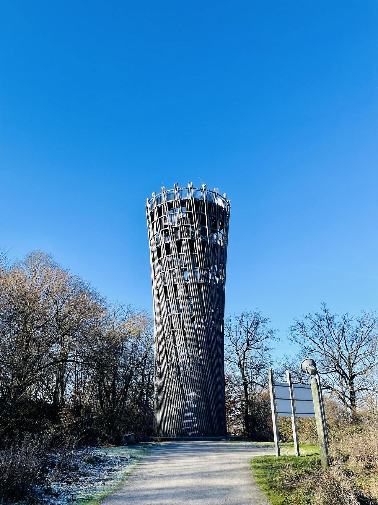 Der imposante Jübergturm 