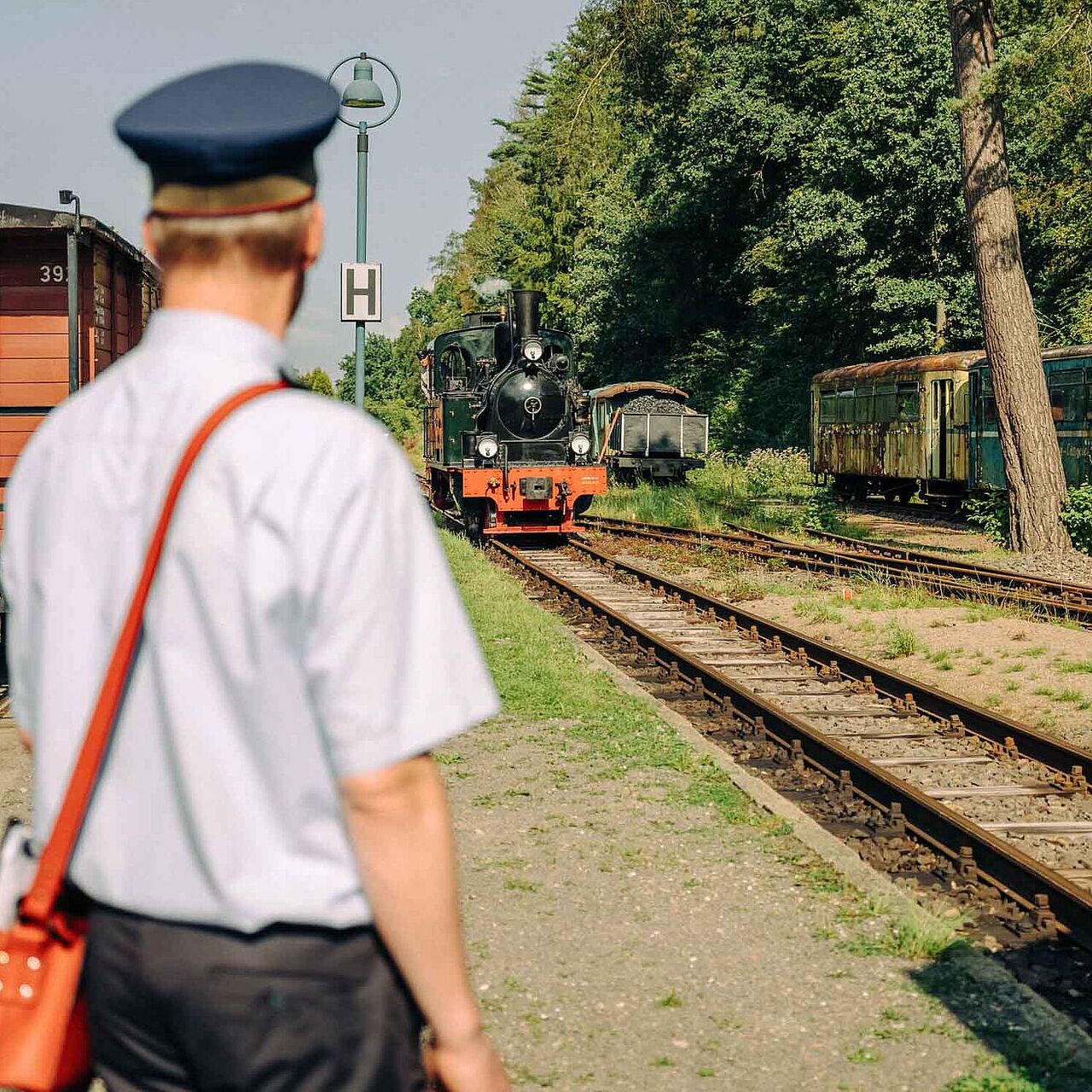 Sauerländer Kleinbahn in Herscheid im Märkischen Sauerland