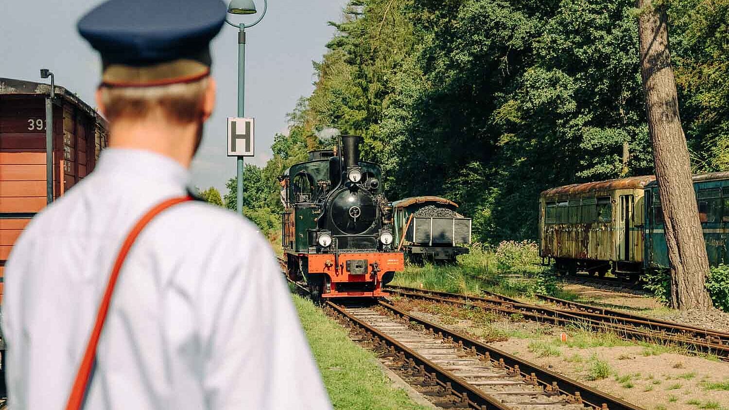 Sauerländer Kleinbahn in Herscheid im Märkischen Sauerland