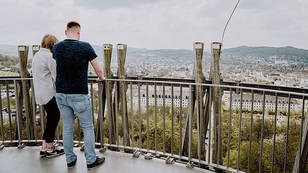 Jübergturm im Sauerlandpark Hemer im Märkischen Kreis 