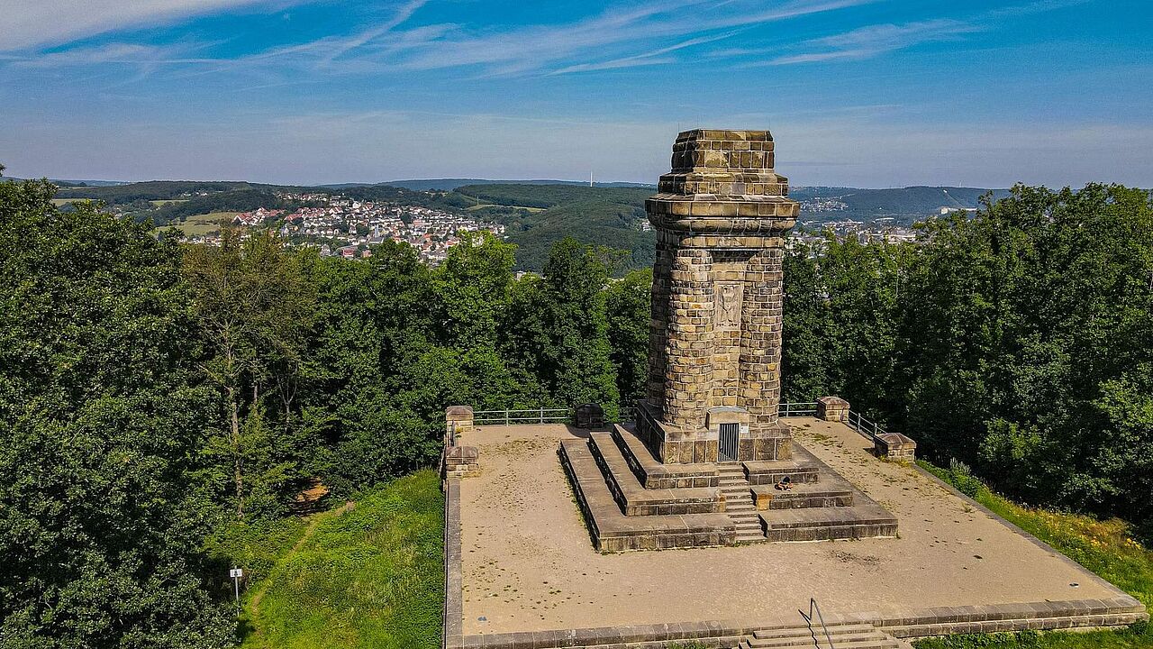 Bild des BismarckTurms in Hagen