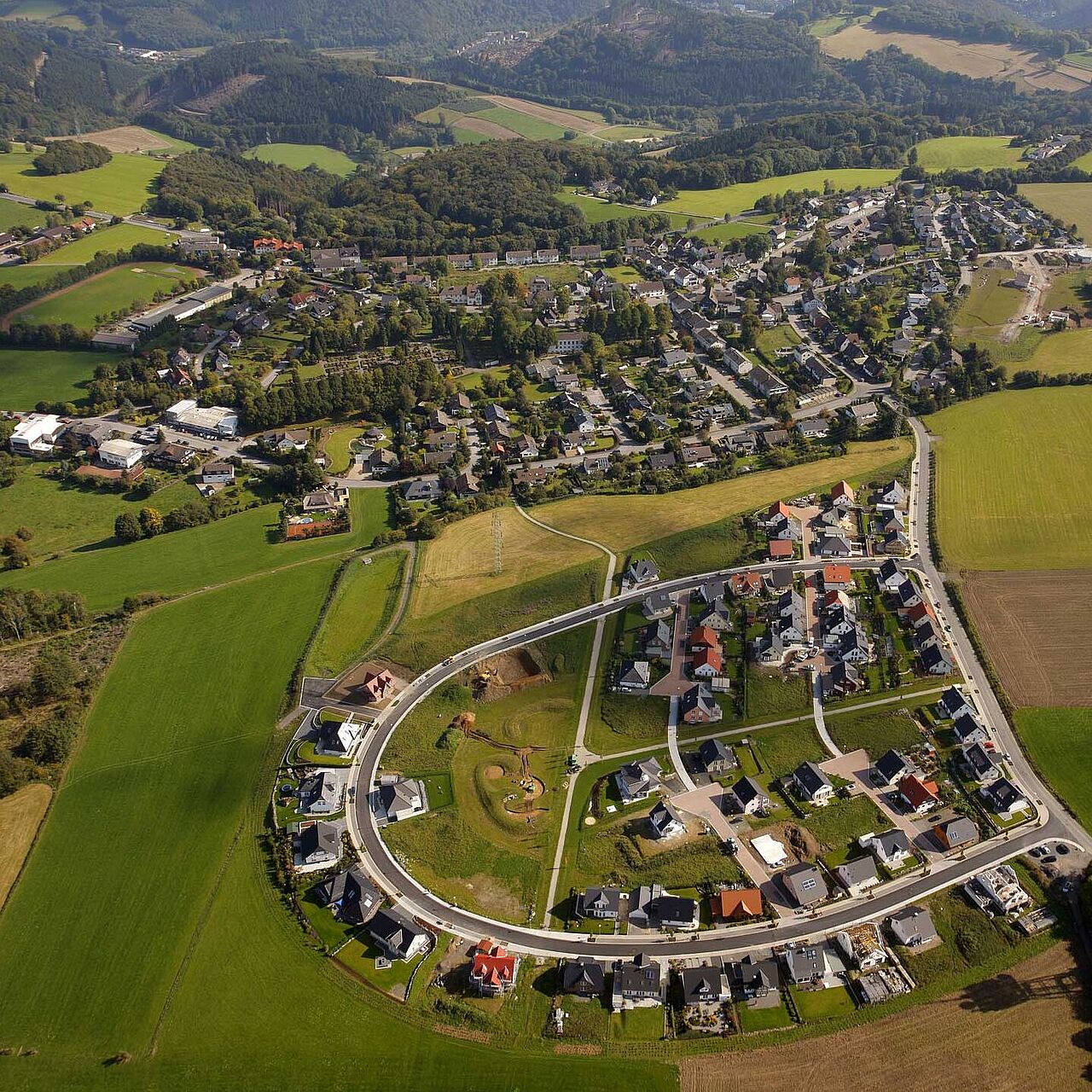 Luftbild von Nachrodt-Wiblingwerde im Märkischen Kreis