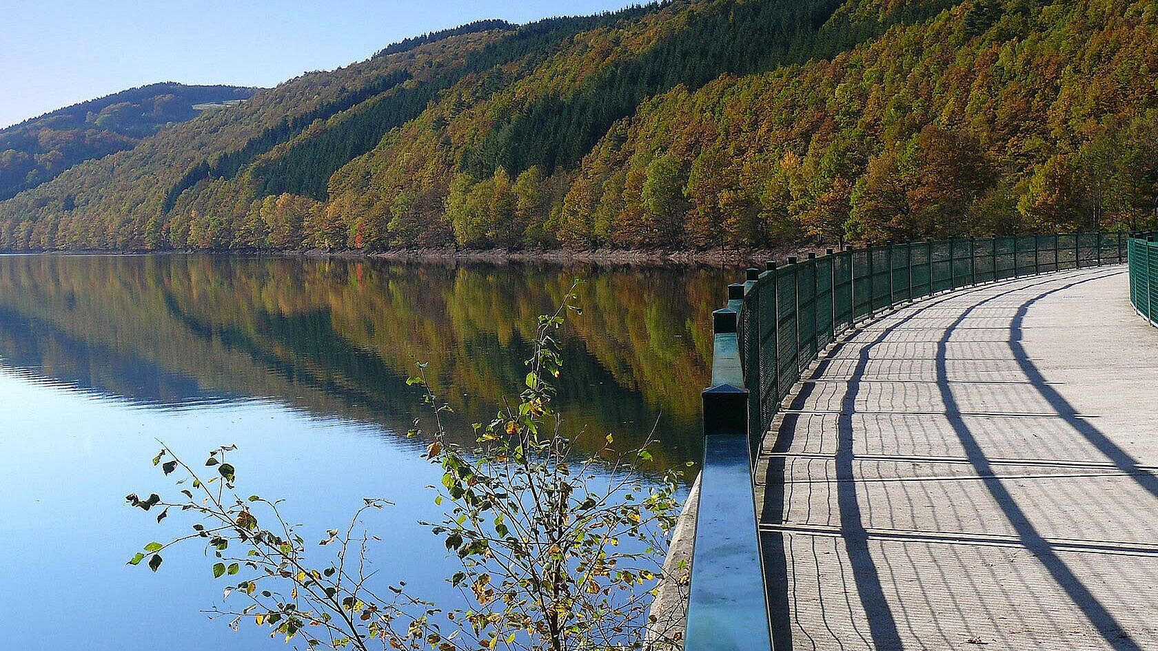 Oestertalsperre bei Plettenberg im Märkischen Sauerland