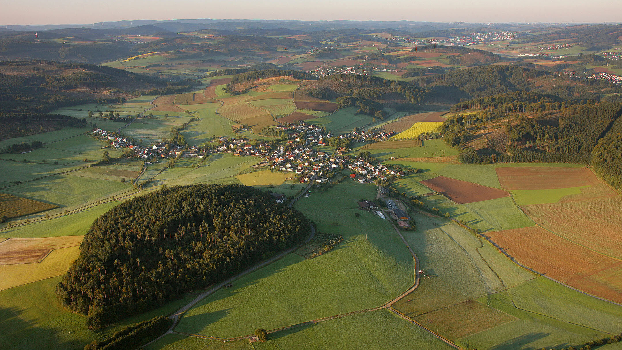 Luftbild von Balve im Märkischen Sauerland