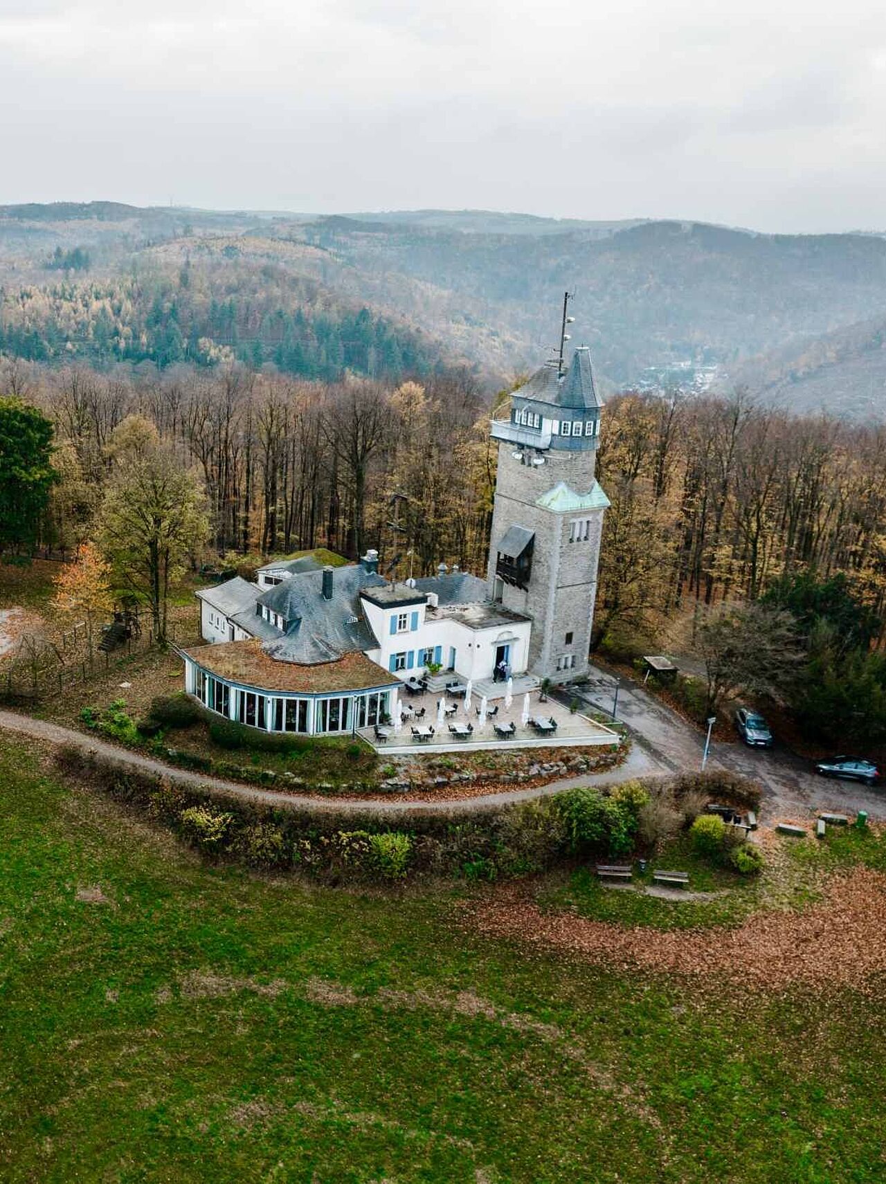 Der prächtige Danzturm in Iserlohn