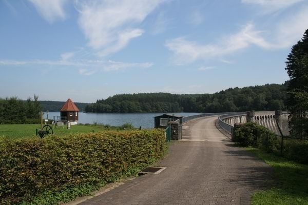 Blick auf Kerspetalsperre