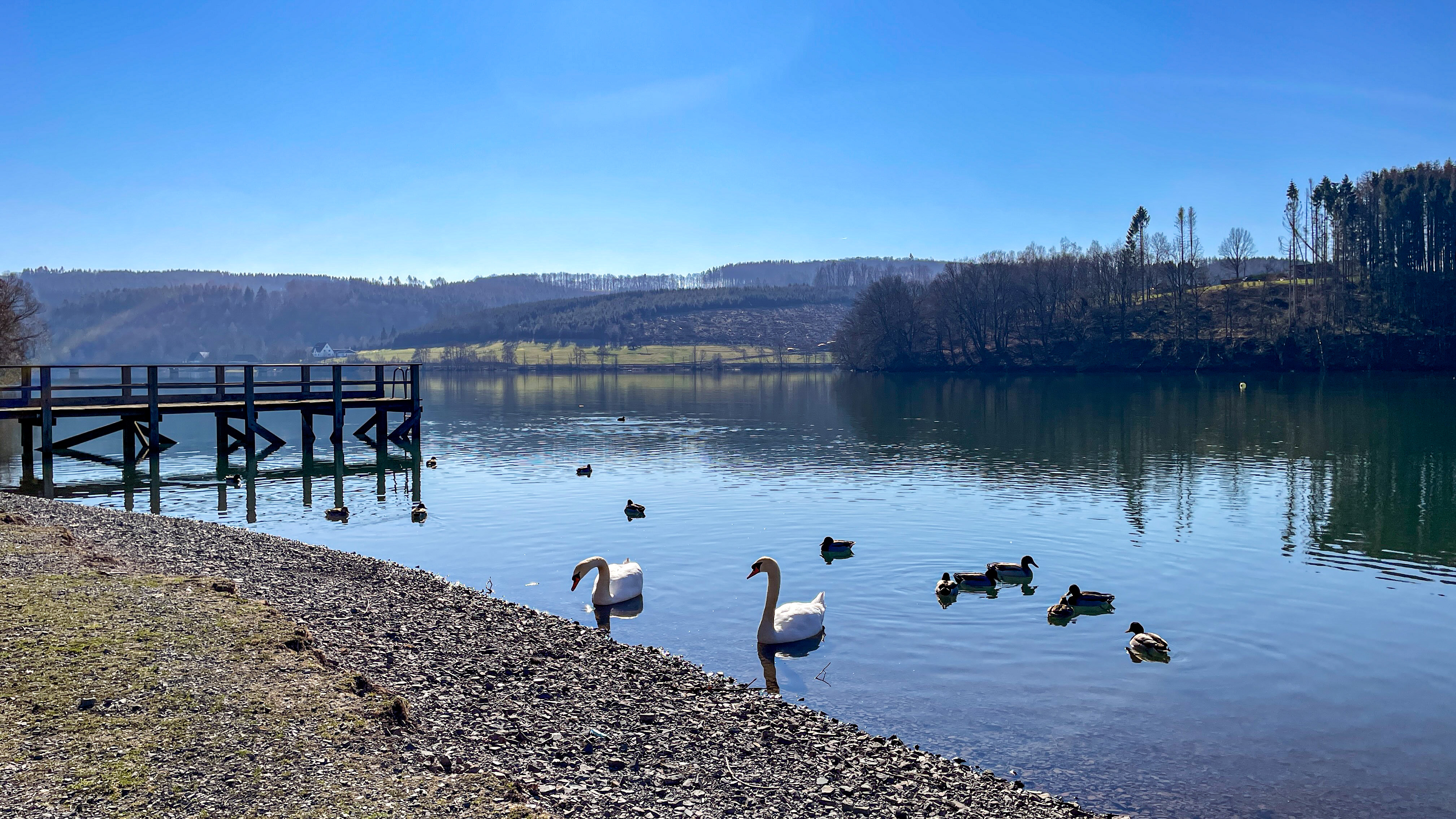 Badestelle Hunswinkel, Listertalsperre