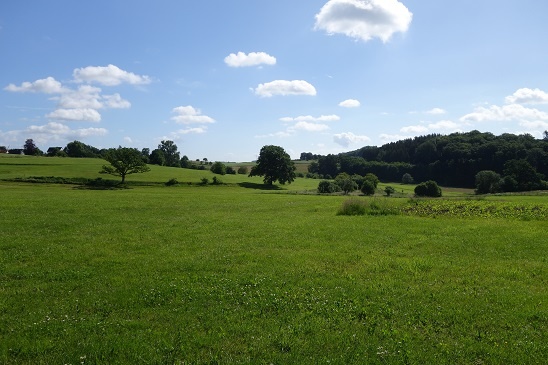 Die Landschaft bei dem Sagenort