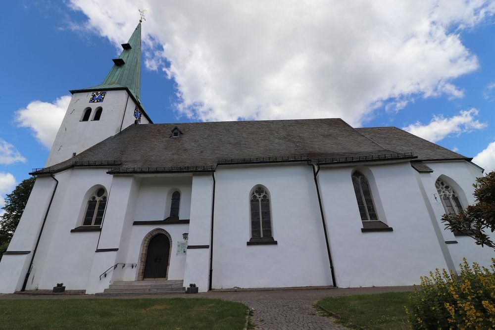 Historisches Bauwerk in Herscheid: die Kirche