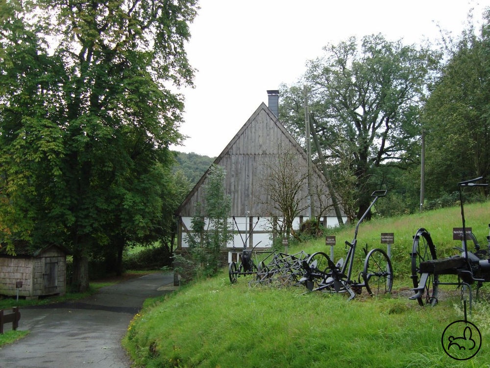 Eingang zum Bauernhaus Wippekühl