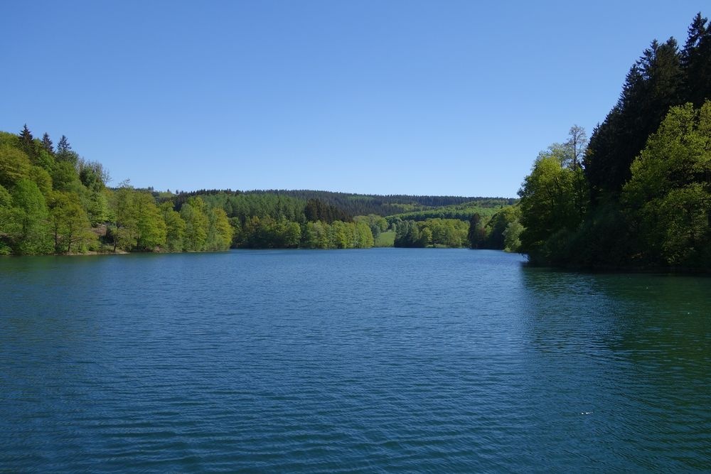 Blick über die Fürwigge-Talsperre