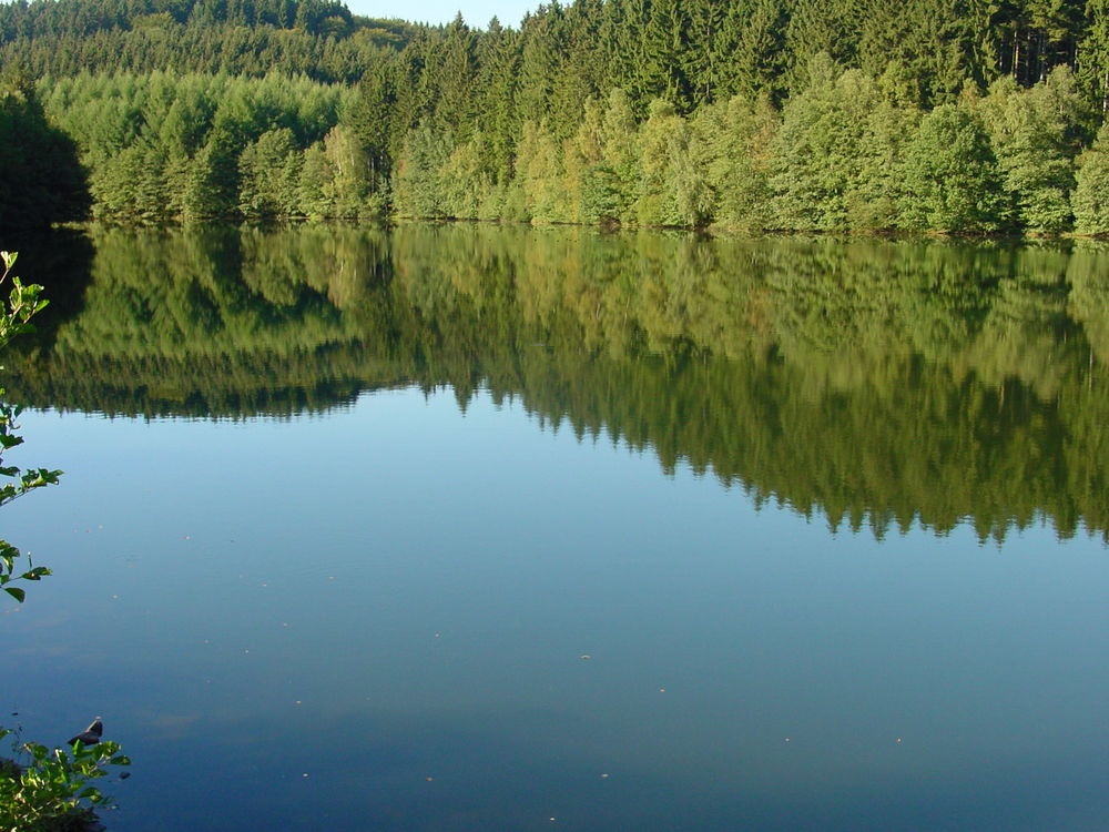 Die idyllische Talsperre