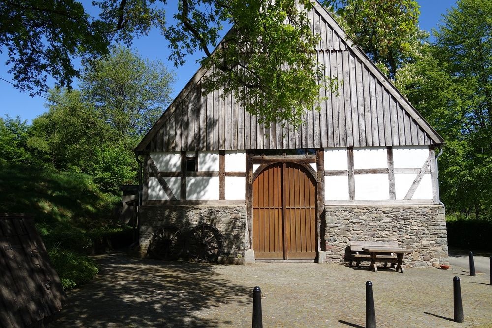 Der Eingang zum Bauernhaus Wippekühl