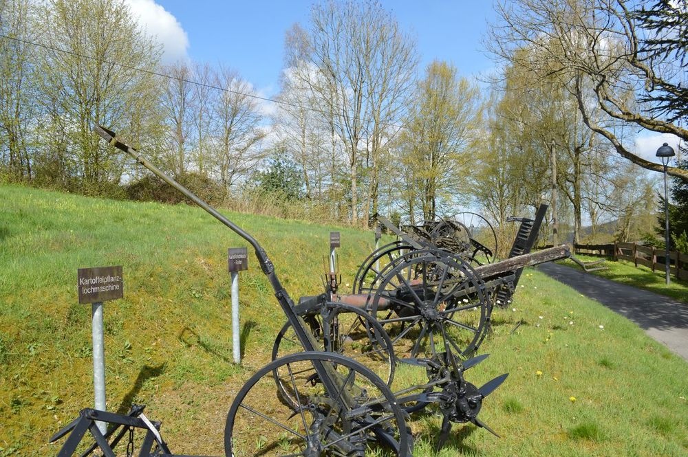 historische landwirtschaftliche Geräte Bauernhaus