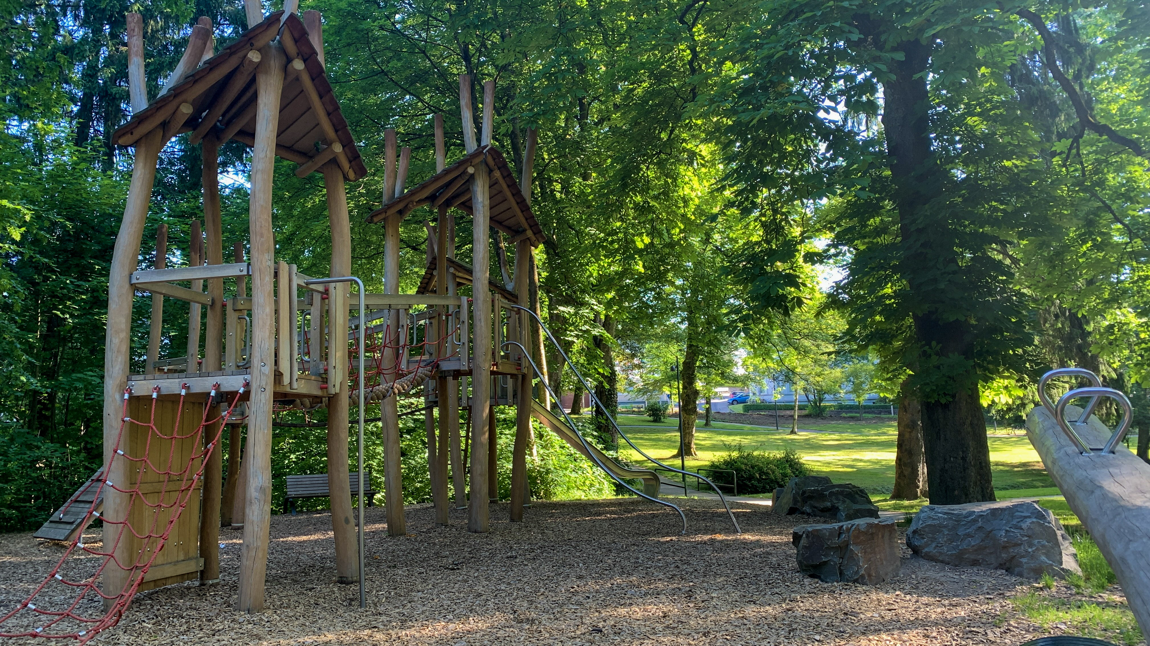 Baumhausspielplatz im Volkspark Meinerzhagen