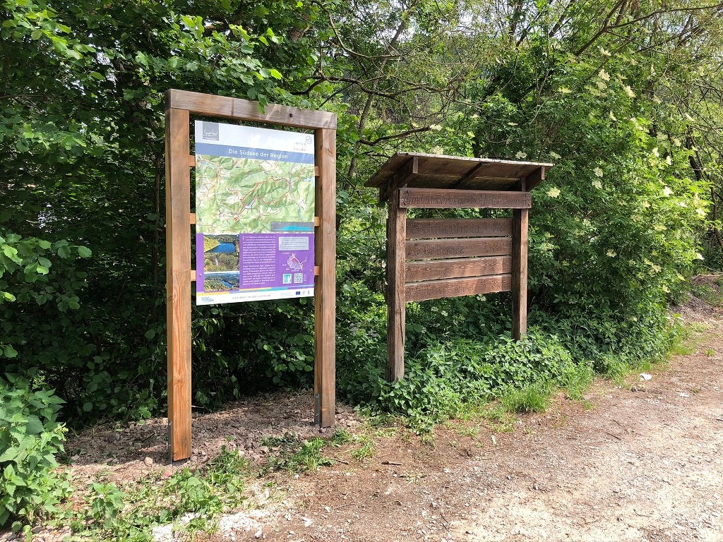 Wanderübersichtstafeln Wanderparkplatz Vollme