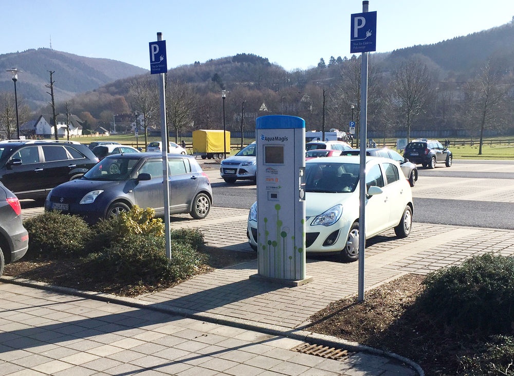 Stromtankstellen am AquaMagis Plettenberg