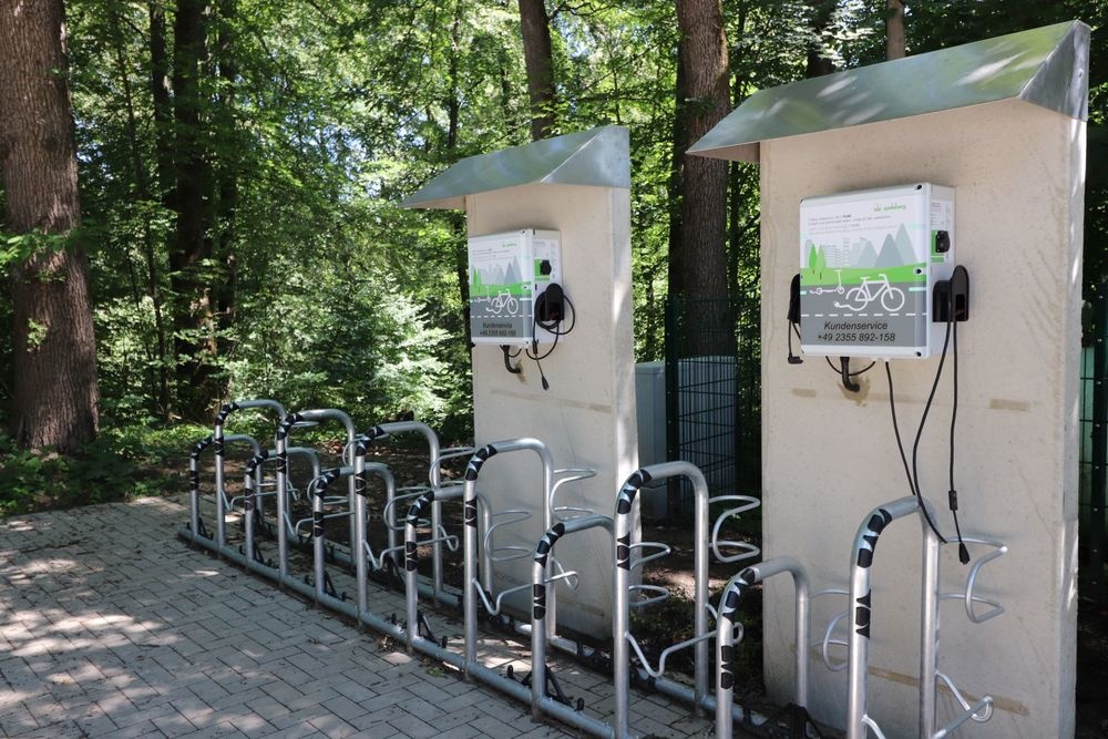 E-Bike Ladestation Glörtalsperre