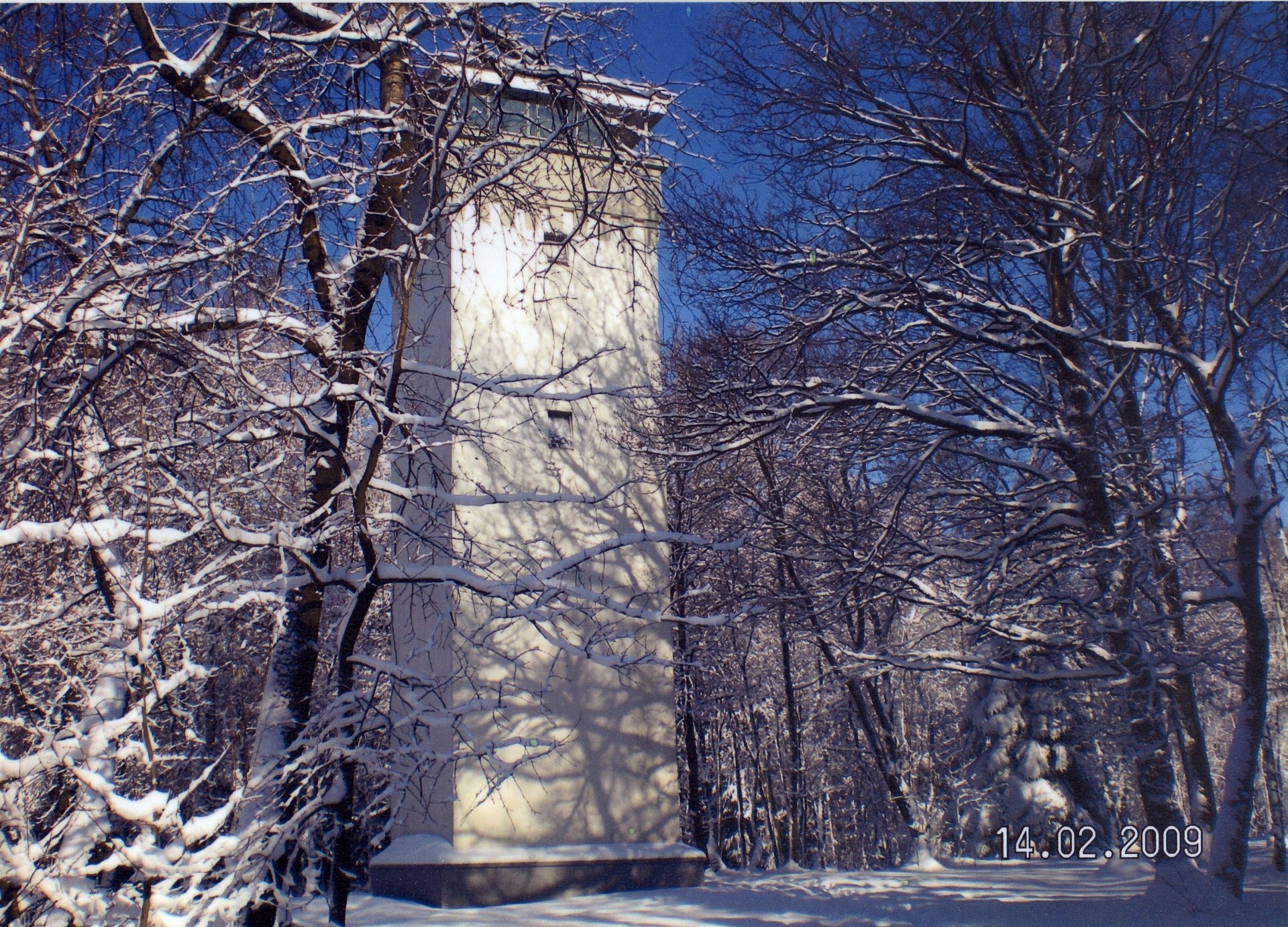 Wienhagener Turm im Winter