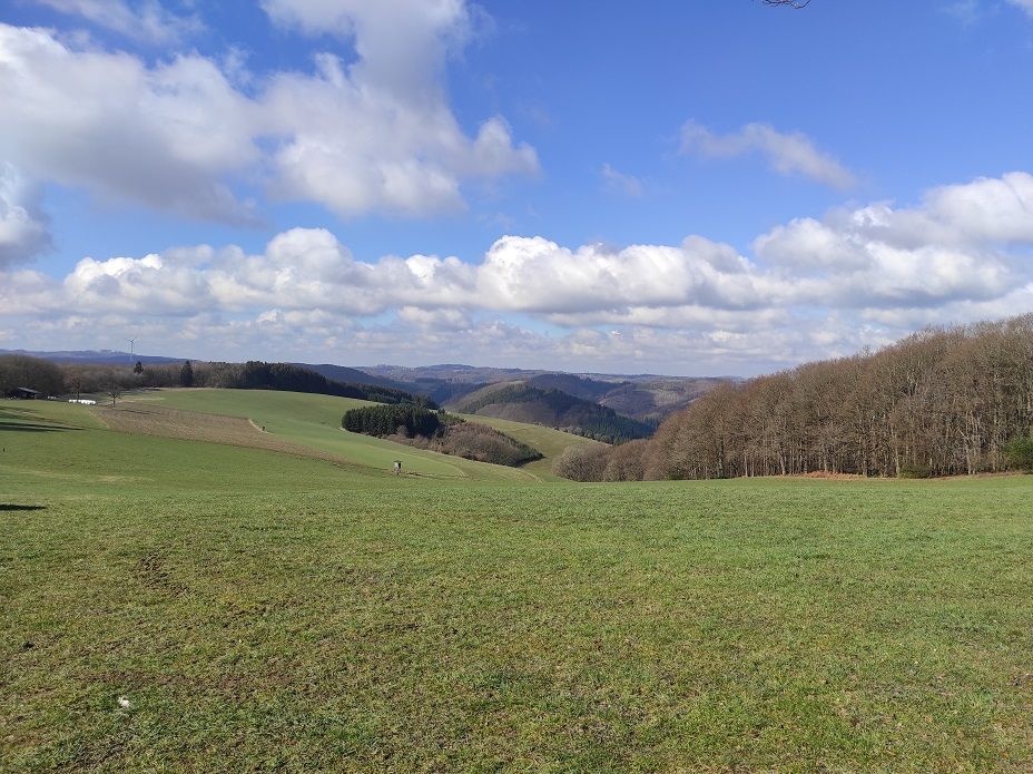 Die einmalige Aussicht vom Rastpunkt