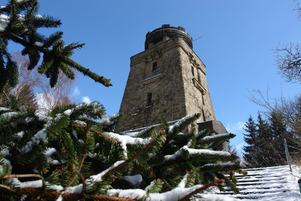 Bismarckturm Winter