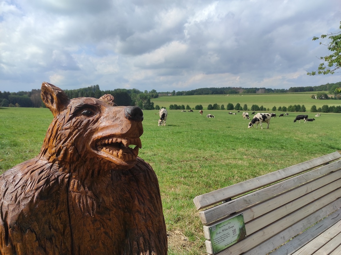 Nahaufnahme des sagenhaften Werwolfs