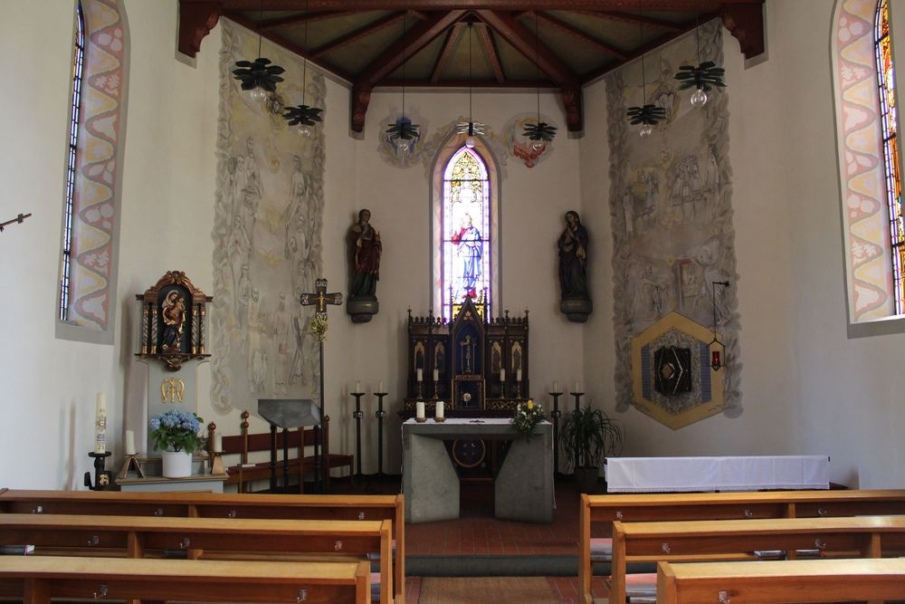 Der Innenraum der Kapelle