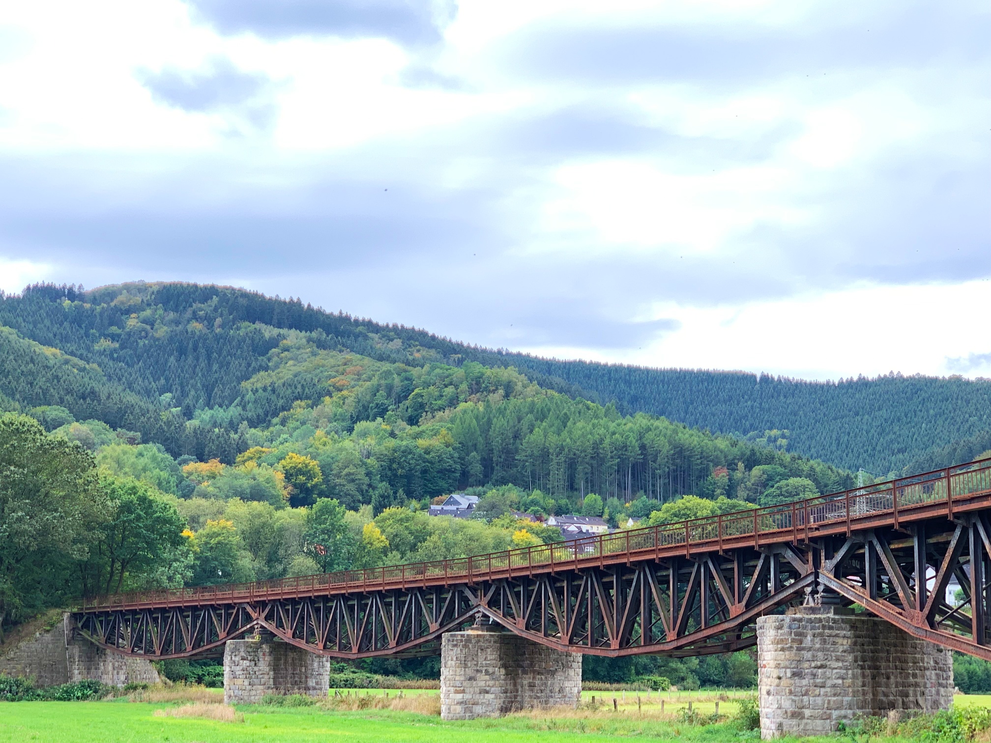 Fischbauchbogenbrücke