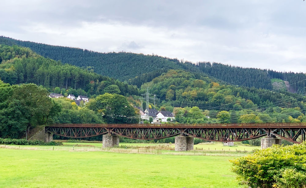 Fischbauchbogenbrücke Plettenberg-Böddinghausen