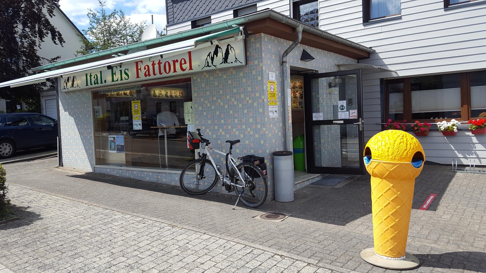 Italienische Eisdiele Fattorel